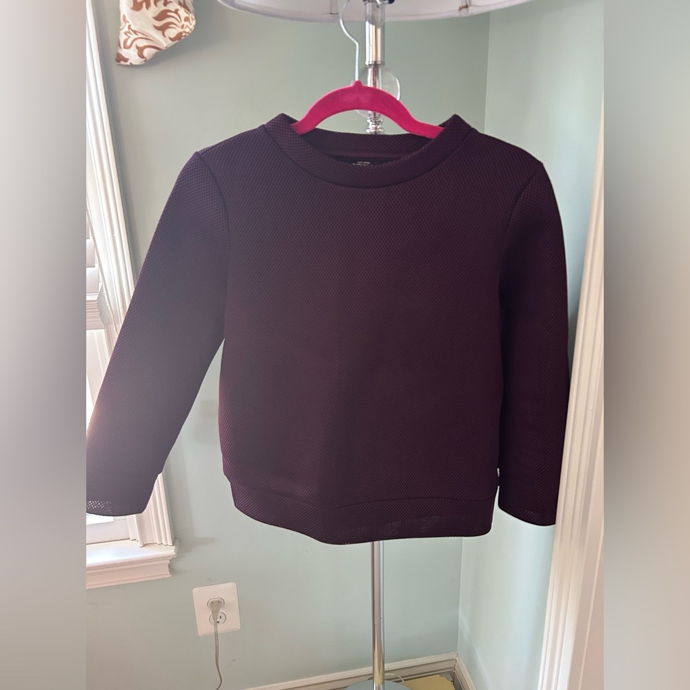 kate spade Deep Purple Sweatshirt
